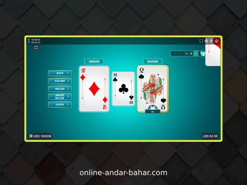 Best play andar bahar online free in India